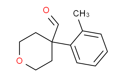 CAS No. 902836-58-2, 4-(o-tolyl)tetrahydro-2H-pyran-4-carbaldehyde