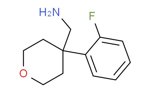 CAS No. 889939-78-0, (4-(2-Fluorophenyl)tetrahydro-2H-pyran-4-yl)methanamine