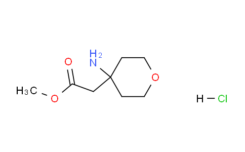 CAS No. 303037-37-8, Methyl 2-(4-aminotetrahydro-2H-pyran-4-yl)acetate hydrochloride