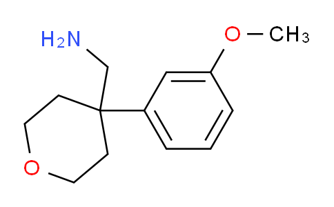 CAS No. 868849-49-4, (4-(3-Methoxyphenyl)tetrahydro-2H-pyran-4-yl)methanamine