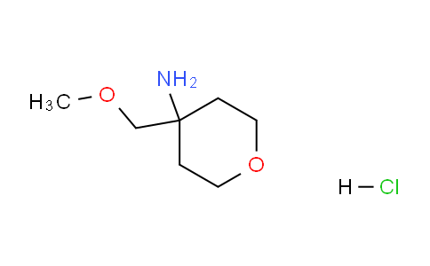 CAS No. 1029716-11-7, 4-(Methoxymethyl)oxan-4-amine hydrochloride