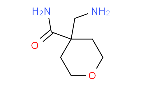 CAS No. 1030364-98-7, 4-(Aminomethyl)tetrahydro-2H-pyran-4-carboxamide