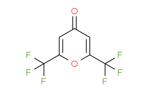 CAS No. 847947-33-5, 2,6-Bis(trifluoromethyl)-4H-pyran-4-one