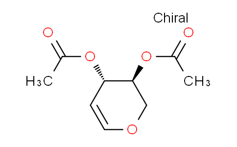 CAS No. 3945-18-4, [(3S,4S)-4-acetyloxy-3,4-dihydro-2H-pyran-3-yl] acetate