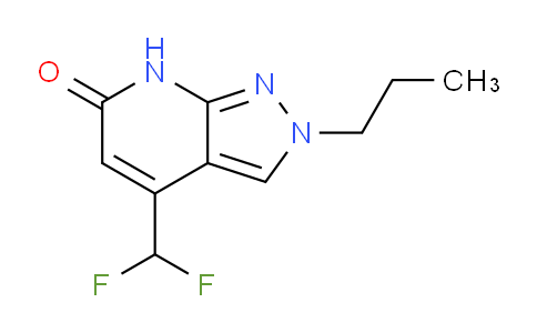 CAS No. 1018165-74-6, 4-(Difluoromethyl)-2-propyl-2H-pyrazolo[3,4-b]pyridin-6(7H)-one