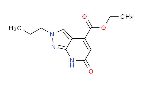 CAS No. 1018047-23-8, Ethyl 6-oxo-2-propyl-6,7-dihydro-2H-pyrazolo[3,4-b]pyridine-4-carboxylate