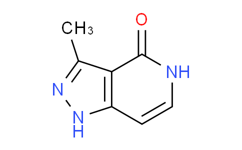 CAS No. 120422-92-6, 3-Methyl-1H-pyrazolo[4,3-c]pyridin-4(5H)-one