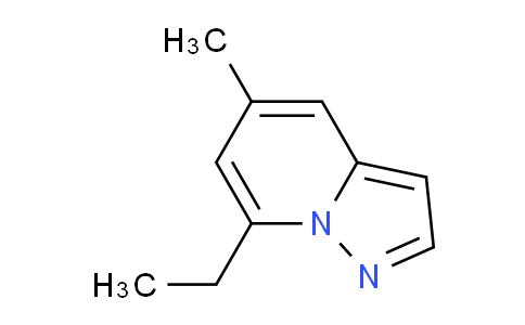 CAS No. 133560-75-5, 7-Ethyl-5-methylpyrazolo[1,5-a]pyridine