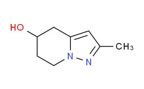 CAS No. 157196-09-3, 2-Methyl-4,5,6,7-tetrahydropyrazolo[1,5-a]pyridin-5-ol