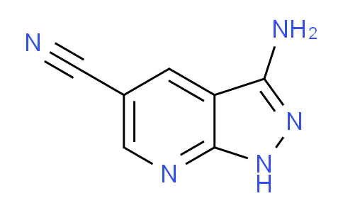 CAS No. 267413-11-6, 3-Amino-1H-pyrazolo[3,4-b]pyridine-5-carbonitrile