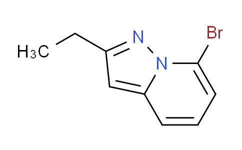CAS No. 475174-68-6, 7-Bromo-2-ethylpyrazolo[1,5-a]pyridine