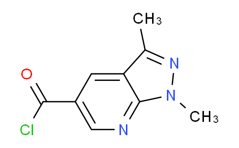 CAS No. 479028-65-4, 1,3-Dimethyl-1H-pyrazolo[3,4-b]pyridine-5-carbonyl chloride