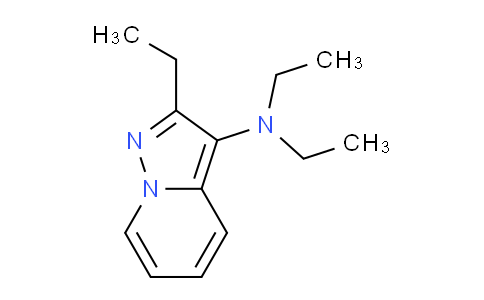CAS No. 605672-83-1, N,N,2-Triethylpyrazolo[1,5-a]pyridin-3-amine