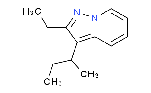 CAS No. 605673-30-1, 3-(sec-Butyl)-2-ethylpyrazolo[1,5-a]pyridine