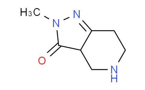 CAS No. 702634-08-0, 2-Methyl-4,5,6,7-tetrahydro-2H-pyrazolo[4,3-c]pyridin-3(3aH)-one