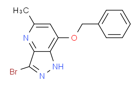 CAS No. 884503-95-1, 7-(Benzyloxy)-3-bromo-5-methyl-1H-pyrazolo[4,3-b]pyridine
