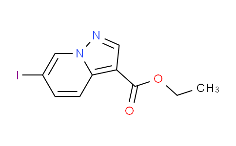 CAS No. 55899-32-6, Ethyl 6-iodopyrazolo[1,5-a]pyridine-3-carboxylate