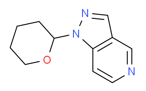 CAS No. 1416714-27-6, 1-(Tetrahydro-2H-pyran-2-yl)-1H-pyrazolo[4,3-c]pyridine