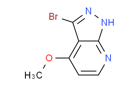 CAS No. 1357947-13-7, 3-Bromo-4-methoxy-1H-pyrazolo[3,4-b]pyridine