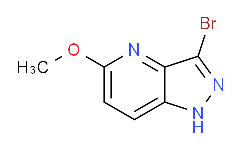 CAS No. 1357946-38-3, 3-Bromo-5-methoxy-1H-pyrazolo[4,3-b]pyridine