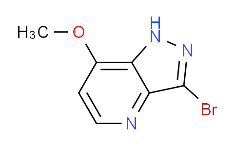 CAS No. 1357945-04-0, 3-Bromo-7-methoxy-1H-pyrazolo[4,3-b]pyridine