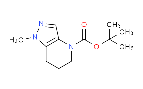CAS No. 1421311-98-9, tert-Butyl 1-methyl-6,7-dihydro-1H-pyrazolo[4,3-b]pyridine-4(5H)-carboxylate