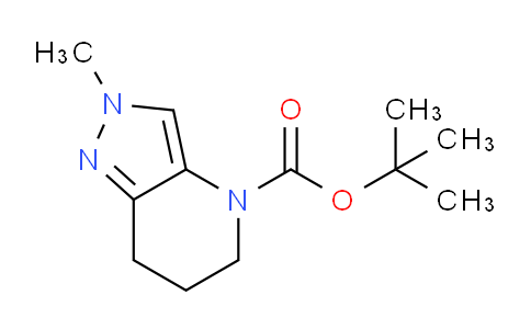 CAS No. 1421312-00-6, tert-Butyl 2-methyl-6,7-dihydro-2H-pyrazolo[4,3-b]pyridine-4(5H)-carboxylate