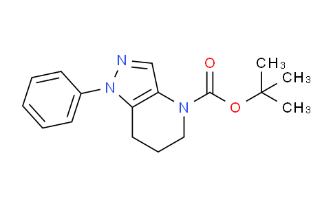 CAS No. 1421312-09-5, tert-Butyl 1-phenyl-6,7-dihydro-1H-pyrazolo[4,3-b]pyridine-4(5H)-carboxylate