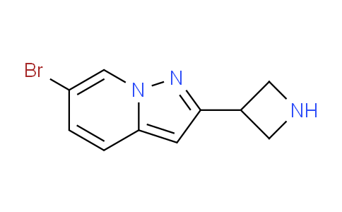 CAS No. 1251018-50-4, 2-(Azetidin-3-yl)-6-bromopyrazolo[1,5-a]pyridine