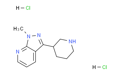 CAS No. 1361113-44-1, 1-Methyl-3-(piperidin-3-yl)-1H-pyrazolo[3,4-b]pyridine dihydrochloride
