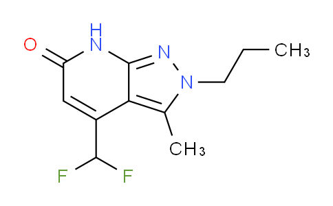 1018126-43-6 | 4-(Difluoromethyl)-3-methyl-2-propyl-2H-pyrazolo[3,4-b]pyridin-6(7H)-one