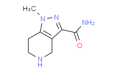 CAS No. 1351392-85-2, 1-Methyl-4,5,6,7-tetrahydro-1H-pyrazolo[4,3-c]pyridine-3-carboxamide