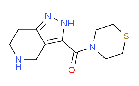 CAS No. 1708427-97-7, (4,5,6,7-Tetrahydro-2H-pyrazolo[4,3-c]pyridin-3-yl)(thiomorpholino)methanone