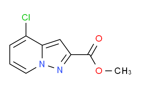 CAS No. 2044706-46-7, Methyl 4-chloropyrazolo[1,5-a]pyridine-2-carboxylate