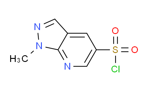 CAS No. 1423032-80-7, 1-Methyl-1H-pyrazolo[3,4-b]pyridine-5-sulfonyl chloride