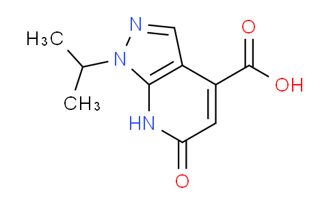 CAS No. 1354822-16-4, 1-Isopropyl-6-oxo-6,7-dihydro-1H-pyrazolo[3,4-b]pyridine-4-carboxylic acid