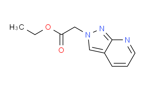 CAS No. 918485-26-4, Ethyl 2-(2H-pyrazolo[3,4-b]pyridin-2-yl)acetate