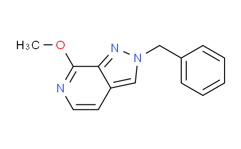 CAS No. 918882-23-2, 2-Benzyl-7-methoxy-2H-pyrazolo[3,4-c]pyridine