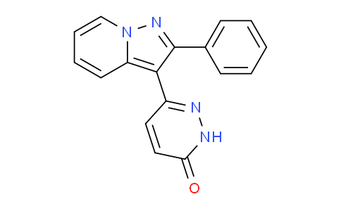 CAS No. 131185-06-3, 6-(2-Phenylpyrazolo[1,5-a]pyridin-3-yl)pyridazin-3(2H)-one