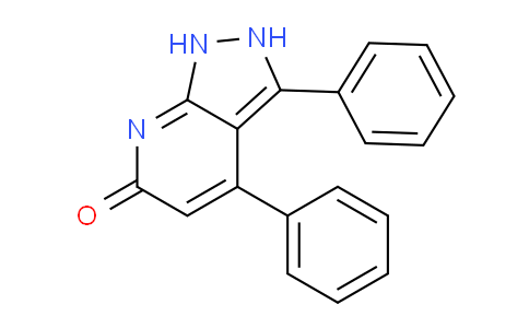 CAS No. 820233-45-2, 3,4-Diphenyl-1H-pyrazolo[3,4-b]pyridin-6(2H)-one