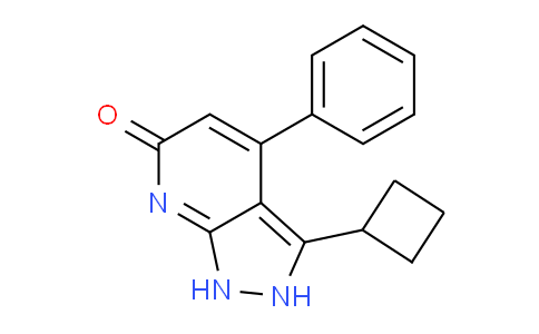 CAS No. 820233-58-7, 3-Cyclobutyl-4-phenyl-1H-pyrazolo[3,4-b]pyridin-6(2H)-one