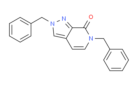CAS No. 918882-24-3, 2,6-Dibenzyl-2H-pyrazolo[3,4-c]pyridin-7(6H)-one