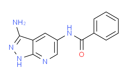 CAS No. 583039-83-2, N-(3-Amino-1H-pyrazolo[3,4-b]pyridin-5-yl)benzamide