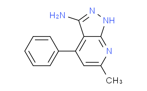 CAS No. 61006-50-6, 6-Methyl-4-phenyl-1H-pyrazolo[3,4-b]pyridin-3-amine