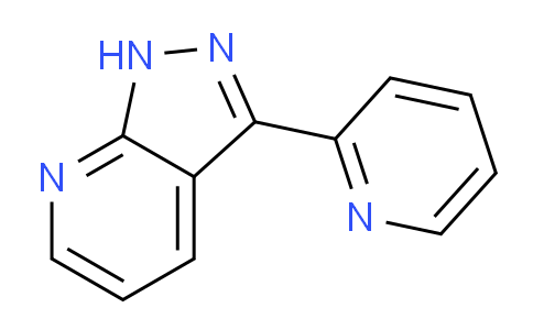 CAS No. 918485-24-2, 3-(Pyridin-2-yl)-1H-pyrazolo[3,4-b]pyridine