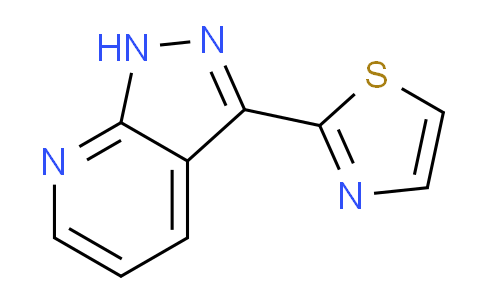 CAS No. 918484-79-4, 2-(1H-Pyrazolo[3,4-b]pyridin-3-yl)thiazole