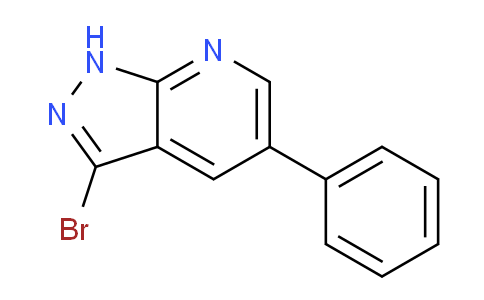 CAS No. 537678-51-6, 3-Bromo-5-phenyl-1H-pyrazolo[3,4-b]pyridine