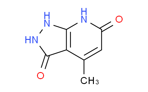 CAS No. 28491-58-9, 4-Methyl-1,2-dihydro-3H-pyrazolo[3,4-b]pyridine-3,6(7H)-dione