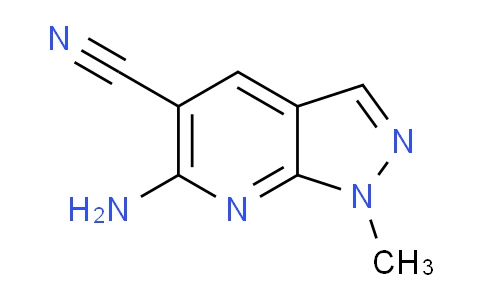 CAS No. 59026-60-7, 6-Amino-1-methyl-1H-pyrazolo[3,4-b]pyridine-5-carbonitrile