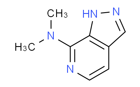 CAS No. 918882-21-0, N,N-Dimethyl-1H-pyrazolo[3,4-c]pyridin-7-amine